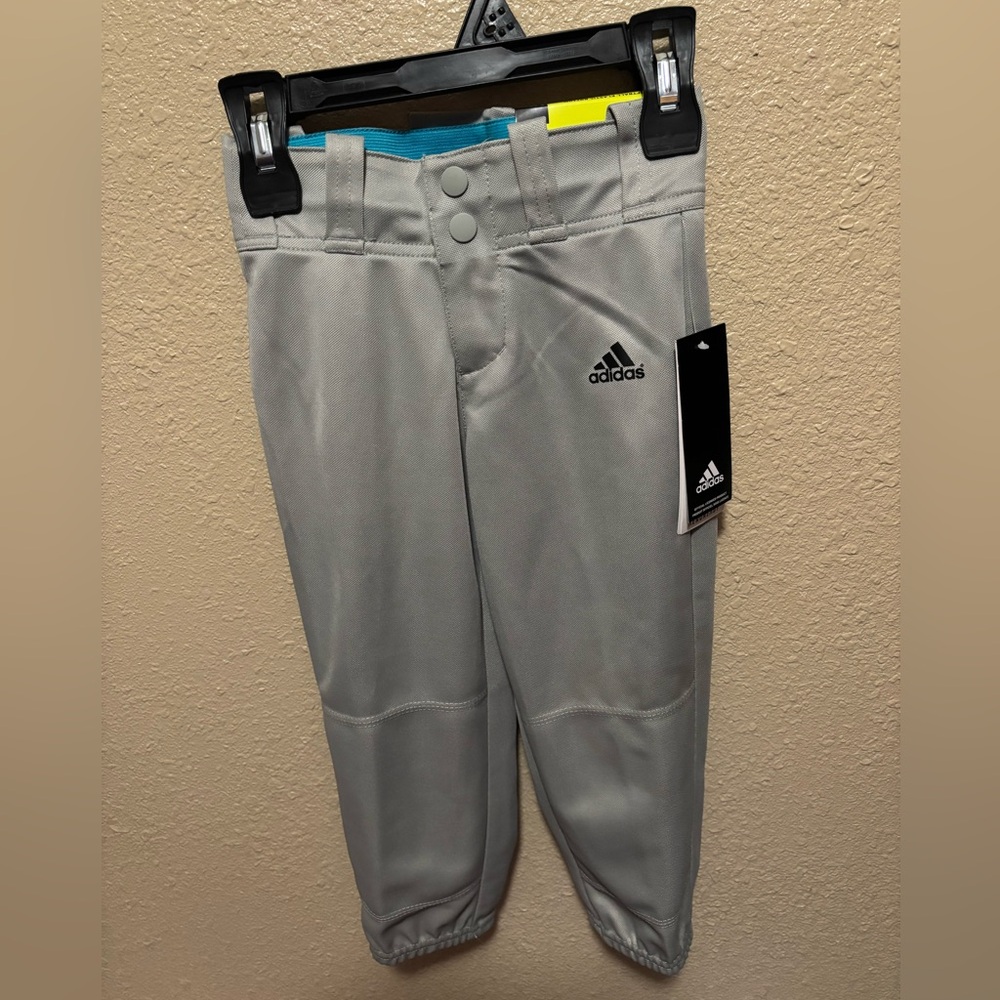 Adidas Kids Gray Athletic Pants
